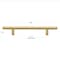 Gliderite Hardware 5-1/16 in. Center to Center Satin Gold Solid Steel Bar Pull - 5002-128-SG 5002-128-SG-1 - alternate 3